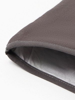 Грелка на чайник Этель Home collection grey 28x28 см, 56% лён, 44% хлопок
