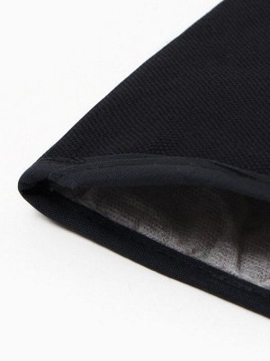 Грелка на чайник Этель Home collection black 28x28 см, 45% лён, 55% хлопок