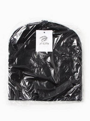Грелка на чайник Этель Home collection black 28x28 см, 45% лён, 55% хлопок