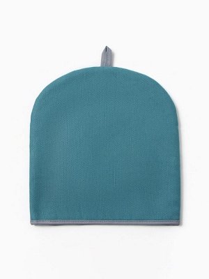 Грелка на чайник Этель Home collection blue 28x28 см, 45%лён, 55% хлопок