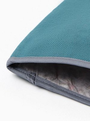 Грелка на чайник Этель Home collection blue 28x28 см, 45%лён, 55% хлопок
