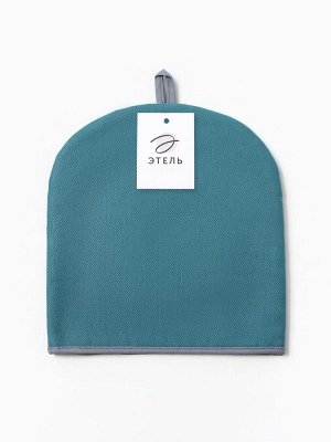 Грелка на чайник Этель Home collection blue 28x28 см, 45%лён, 55% хлопок