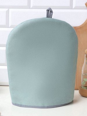 Грелка на чайник Этель Home collection green 28x28 см, 61% лён, 39% хлопок