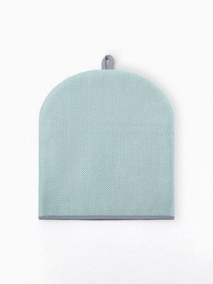 Грелка на чайник Этель Home collection green 28x28 см, 61% лён, 39% хлопок