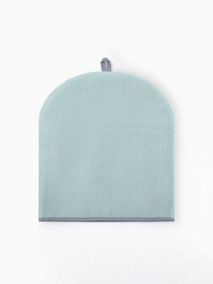 Грелка на чайник Этель Home collection green 28x28 см, 61% лён, 39% хлопок
