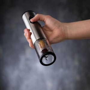 Набор сомелье электрический Windigo LSH-06, 2 пробки, аэратор, штопор, подставка,от батареек