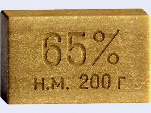 Мыло хозяйственное 65%  НМЖК 200г неупакованное ГОСТ 30266-2017