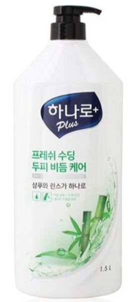 Шампунь с экстрактом бамбука Hana Lo Plus Shampoo Fresh Soothing 1500мл