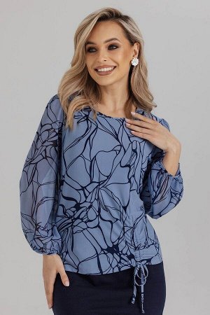 Блузка женская  7021/20/Голубой