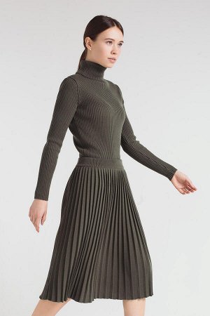 Плиссированная шерстяная юбка, бренд VЕRY NЕAT (дешевле СП)