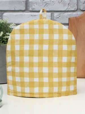 Грелка на чайник Этель Sunbeam 28x28 см, 100% хлопок, саржа 178 г/м²