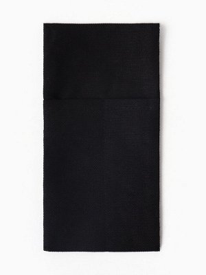 Набор конвертов для приборов Home collection black-4 шт., 22x10 см, 45% лён, 55% хлопок