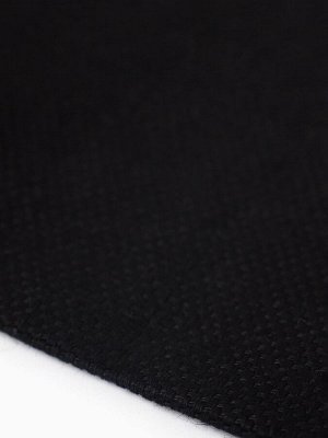 Набор конвертов для приборов Home collection black-4 шт., 22x10 см, 45% лён, 55% хлопок