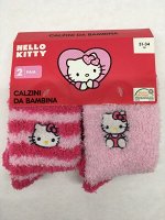 Носки детские с силиконовой подошвой 2 пары Hello Kitty