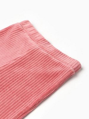Брюки детские вельветовые KAFTAN, розовые