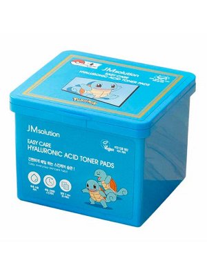 JMsolution Увлажняющие тонер-пэды с гиалуроновой кислотой / Toner Pad Easy Care Hyaluronic Acid, 70 шт.
