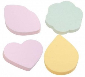 Dewal Beauty Набор спонжей для макияжа SP-05, ассорти, латекс, 4 шт.
