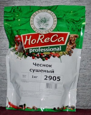 Horeca пакет 1 кг чеснок сушеный