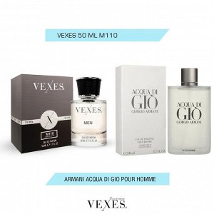 Парфюмерная вода мужская M110 ARMANI - ACQUA DI GIO POUR HOMME 50 мл аква дежой