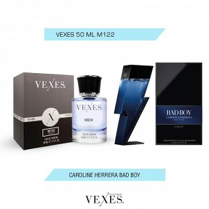 Парфюмерная вода мужская M122 CAROLINA HERRERA - BAD BOY 50 мл
