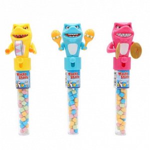 Игрушка в виде дурачащайся акулы с конфетками Kidsmania Wacky Shark 12 гр