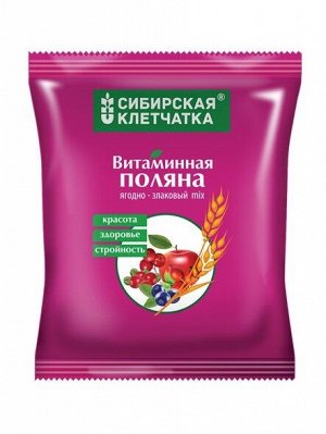 Витаминная поляна, Клетчатка Сибирская, пакет 300 г Сибирская Клетчатка