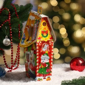 Подарочная коробка «Мармелад», дом сказочный, для сладких подарков, 14.3x7.2x28.5 см 1 шт.