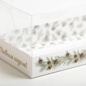 Коробка для десерта Snow, 26 х 8 х 9.5 см