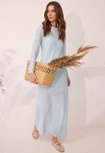 Платье LYUSHe 4083 голубое