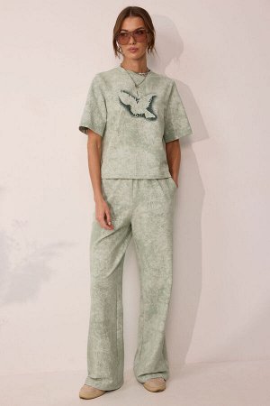 Костюм LYUSHe 4108 зеленый
