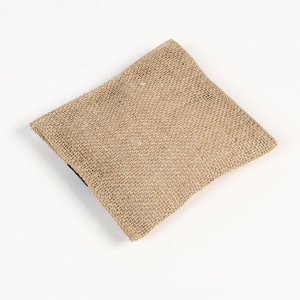 Мочалка джутовая с поролоном Добропаровъ, 12×12 см