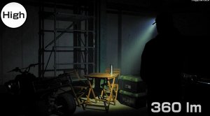 Японский налобный фонарь Gentos CP-360R