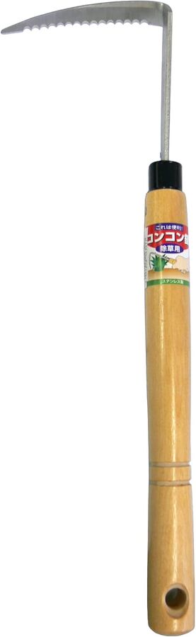 Японский  зубчатый серп для сорняков  Hounen Toyotomi H-434-1