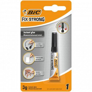 BIC Универсальный супер-клей Фикс Стронг