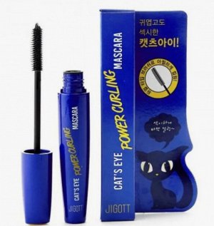 Тушь, для ресниц подкручивающая/CAT`S EYE POWER CURLING MASCARA, JIGOTT, Ю.Корея, 12 г
