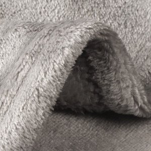 Плед 1.5-спальный, 120х150 см, микрофибра, 100% полиэстер, Silvano, бежевый, однотонный