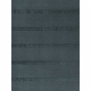 Плед евро, 200х220 см, фланель, 100% полиэстер, Texrepublic, Страйп, серый, 94358