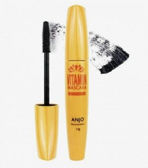 Тушь, для ресниц с витаминами, водостойкая/Vitamin Mascara Water Proof, Anjo , Ю.Корея, 12 г