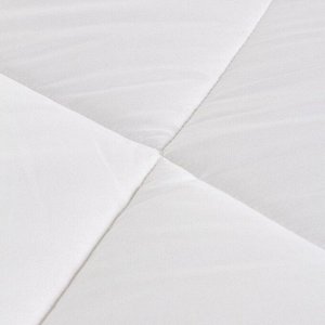 NoName Одеяло евро, 200х220 см, лебяжий пух, 400 г/м2, всесезонное, чехол 100% полиэстер, кант, Майская ночь