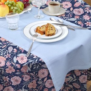 Скатерть 144х200 см, 100% хлопок, рогожка, 170 г/м2, Verossa, Моэна Вид 1