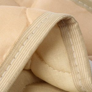 Наматрасник 160х200 см, Овечья шерсть, на резинке, Бэлио, стеганый, НОШ-160