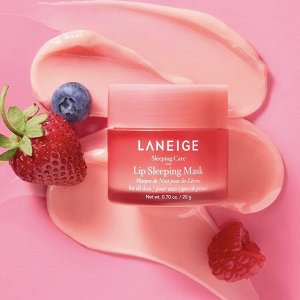 Ночная восстанавливающая маска для губ, Laneige Lip Sleeping Mask EX Berry 20гр