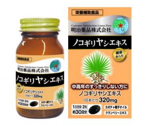 Экстракт Со Пальметто для мужского и женского здоровья Meiji Noguchi Saw Palmetto Extract