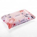 Салфетки влажные Akinawa Antibacterial. 15шт. Антибактериальные, с экстрактом Алое, гипоаллергенные, без спирта. Японское качество пр. Китай.
