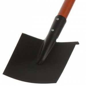 Лопата штыковая, сталь, 170х50х1200 мм, чер дюралюм, Kopper Tools, дамская прямоугольная, ФИ.093