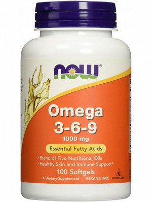 Омега 3-6-9 1000 мг,  OMEGA 3-6-9 1000MG