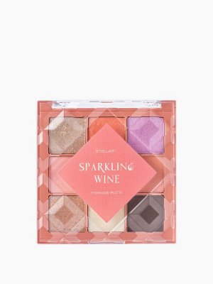 STELLARY Палетка теней для век Sparkling wine collection тон 01
