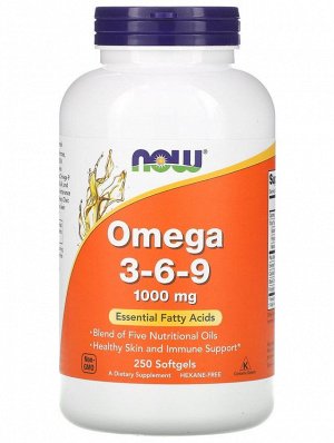 Омега 3-6-9 1000 мг,  OMEGA 3-6-9 1000MG