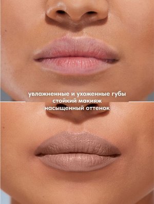 STELLARY / 384813 / Помада для губ Устойчивая RICH NUDE тон 06 капучино NEW