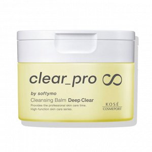 Очищающий бальзам от черных точек с CICA Kose Softymo Clear Pro Deep Clear Cleansing Balm